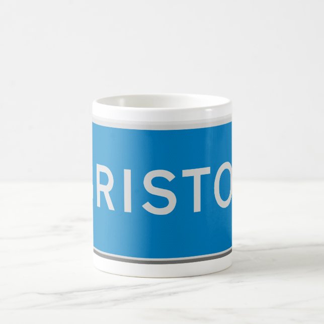 Taza De Café señal de tráfico Bristol (Centro)