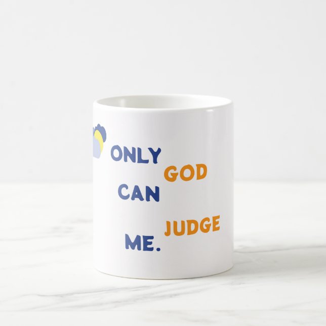 Taza De Café Sencilla Mug Estética, Personalizado Mame Regalo. (Centro)