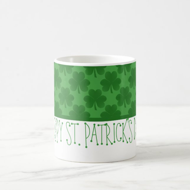 Taza De Café Sencilla Mug Shamrock (Centro)