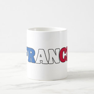 Taza De Café Sencilla vestimenta moderna de bandera nacional de