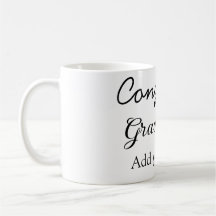 Sencillas felicitaciones mínimas graduación añadir