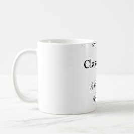 Taza De Café Sencillas felicitaciones por graduación mínima aña
