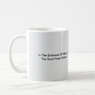 Taza De Café Sencillas Palabras Estéticas Significativas.