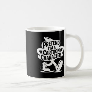 Taza De Café Sencillo disfraz de Halloween para adultos finge s