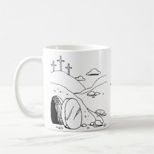 Taza De Café Sencillo, Ha Crecido La Mug De Pascua
