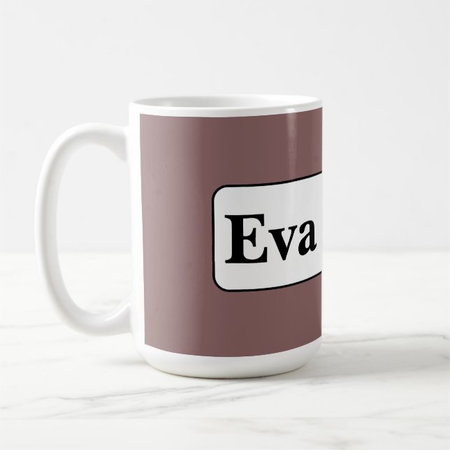 Taza De Café Sencillo y elegante (Izquierda)