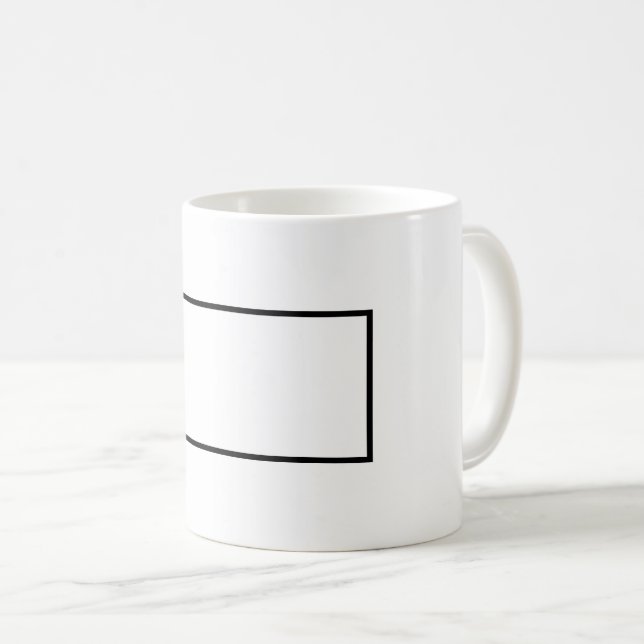 Taza De Café Sencillo y elegante logo personalizado aquí compañ (Anverso derecho)
