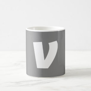 Taza De Café Sencillo y elegante logo personalizado aquí compañ