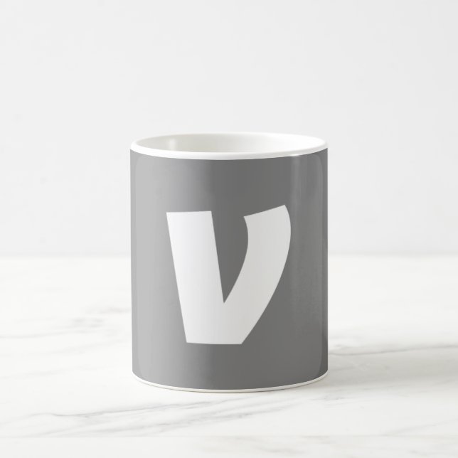 Taza De Café Sencillo y elegante logo personalizado aquí compañ (Centro)