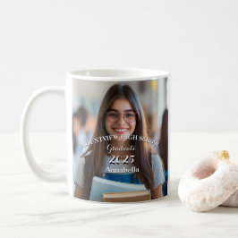 Taza De Café Sencillo y un Personalizado Fotograduación Mug