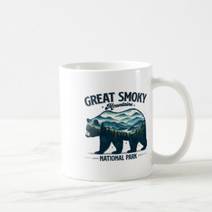 Taza De Café Senderismo Camping Parque Nacional Great Smoky Mou