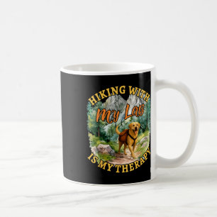 Taza De Café Senderismo con mi labrador divertido perro retriev