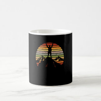 Taza De Café Senderismo de Montaña Viaje Retro Montañero Montañ