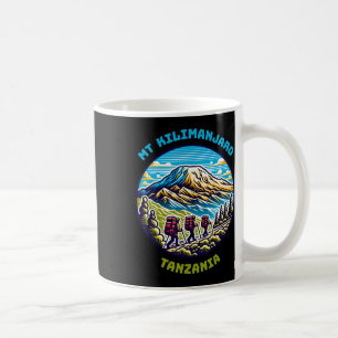 Taza De Café Senderismo en el Monte Kilimanjaro Tanzania Sender