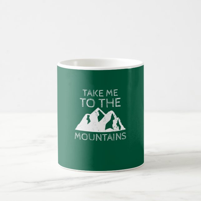 Taza De Café Senderismo - Llévame a las montañas (Centro)
