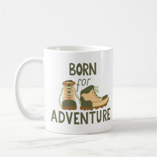 Taza De Café Senderismo por la aventura al aire libre