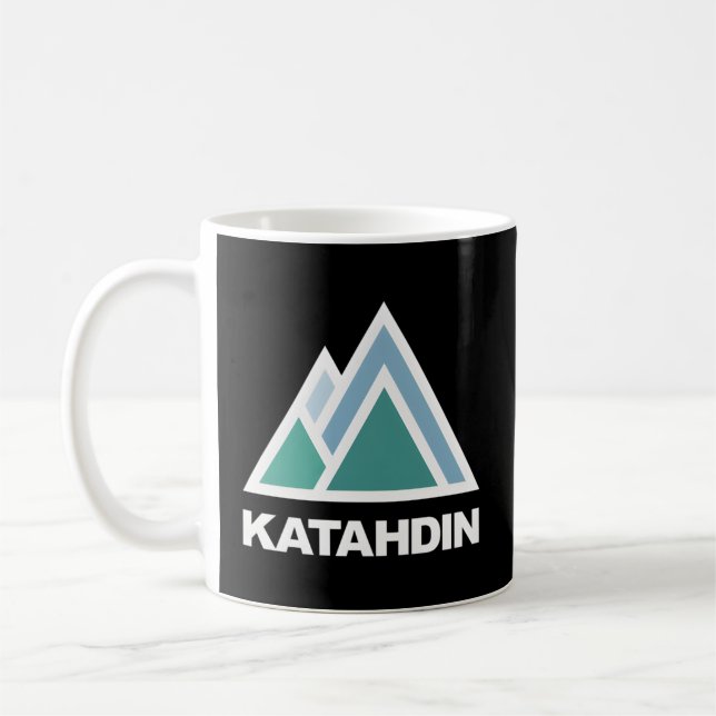 Taza De Café Senderismo por la montaña Mount Katahdin Maine (Izquierda)