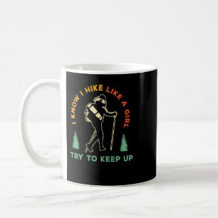 Taza De Café Senderismo por los Chicas de la montaña