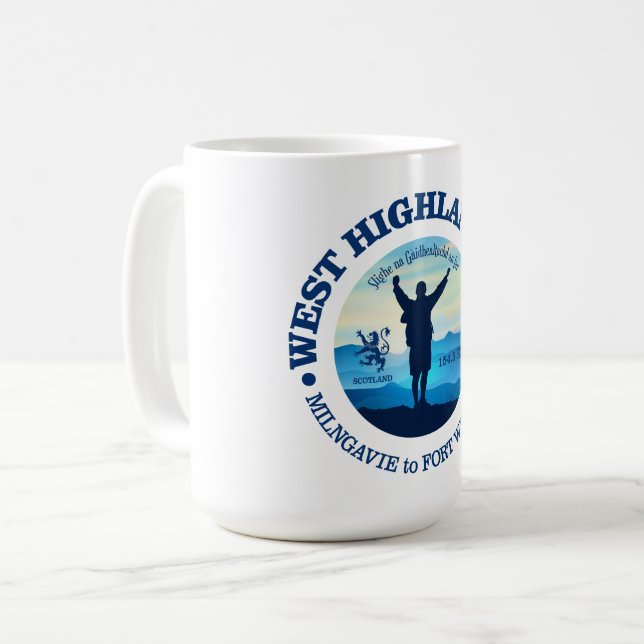 Taza De Café Senderismo (vía West Highland) (Anverso izquierdo)