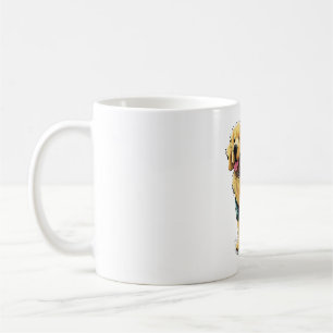 Taza De Café Senderismo y acampada de Golden Retriever