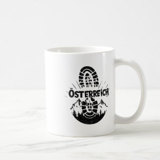 Taza De Café Senderista Austria Caminata Austria Vacaciones