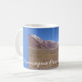 Taza De Café Sendero a la montaña Aconcagua, Argentina