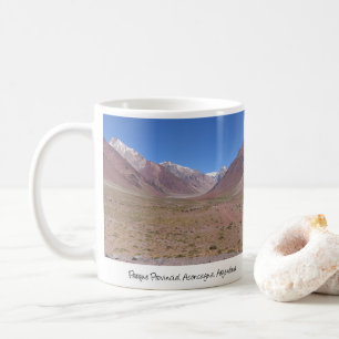Taza De Café Sendero a la montaña Aconcagua, Argentina