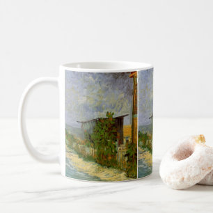 Taza De Café Sendero de Montmartre y Girasoles por Vincent van