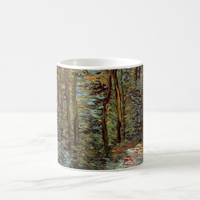 Taza De Café Sendero en el bosque de Vincent van Gogh (Centro)