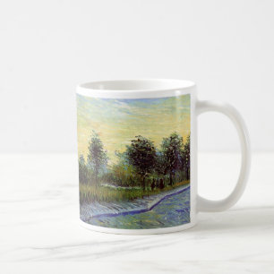 Taza De Café Sendero en el parque Voyer d'Argenson de Vincent v