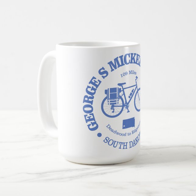Taza De Café Sendero George S Mickelson (ciclismo) (Anverso izquierdo)