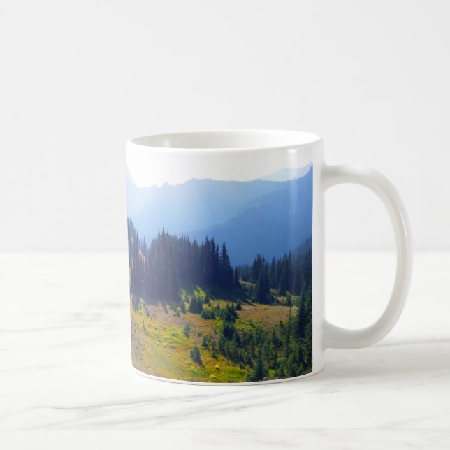 Taza De Café Sendero Hurricane Ridge (Derecha)
