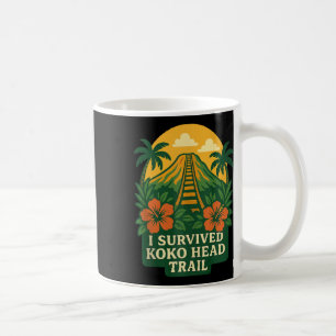 Taza De Café Sendero Koko Head Hawaii Oahu Hawaiano Caminata Se
