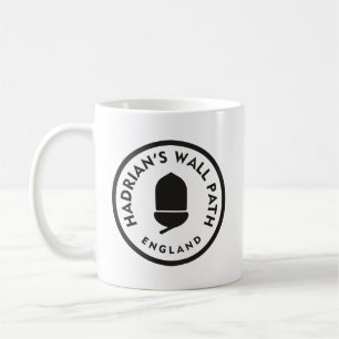 Taza De Café Sendero nacional por el muro de Hadrian