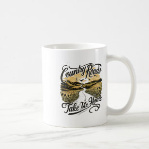 Taza De Café Senderos de montaña campamentos Me Llevan a Casa