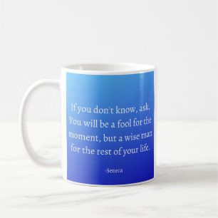 Taza De Café Seneca Stoic Cita Mug