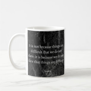 Taza De Café Seneca Stoic Cita Mug
