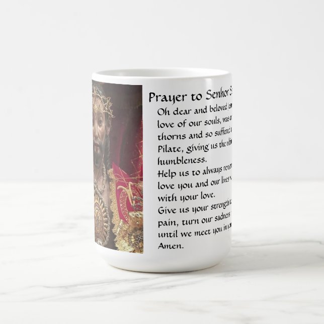 Taza De Café Senhor Santo Cristo: Mug. (Centro)