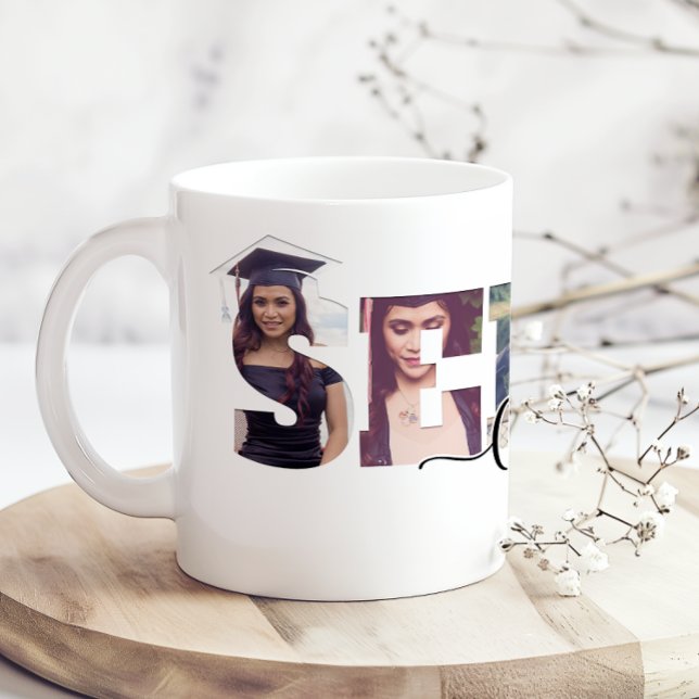 Taza De Café Senior Class of Add Photo (Subido por el creador)