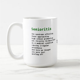 Taza De Café Senioritis