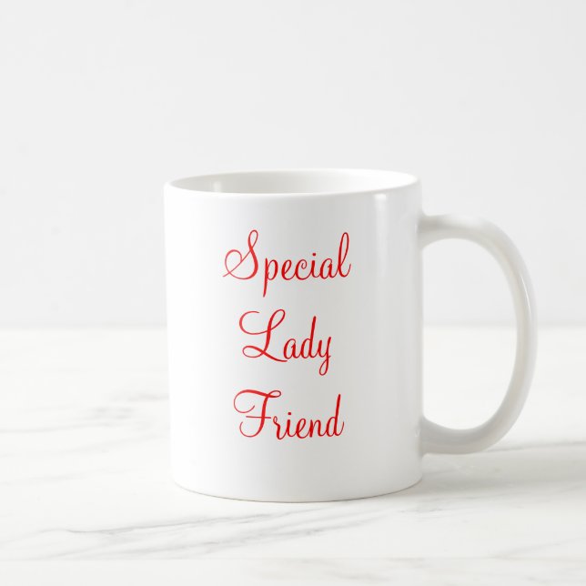 Taza De Café Señora amigo especial (Derecha)
