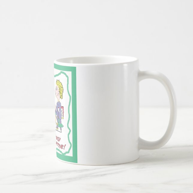 Taza De Café Señora astuta (Derecha)