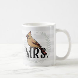 Taza De Café Señora Cardinal Sr. y señora His y el suyo