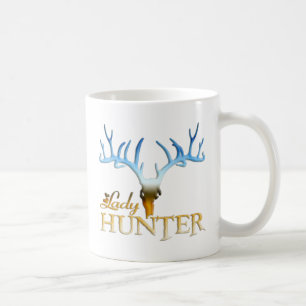 TAZA DE CAFÉ SEÑORA DEER HUNTER