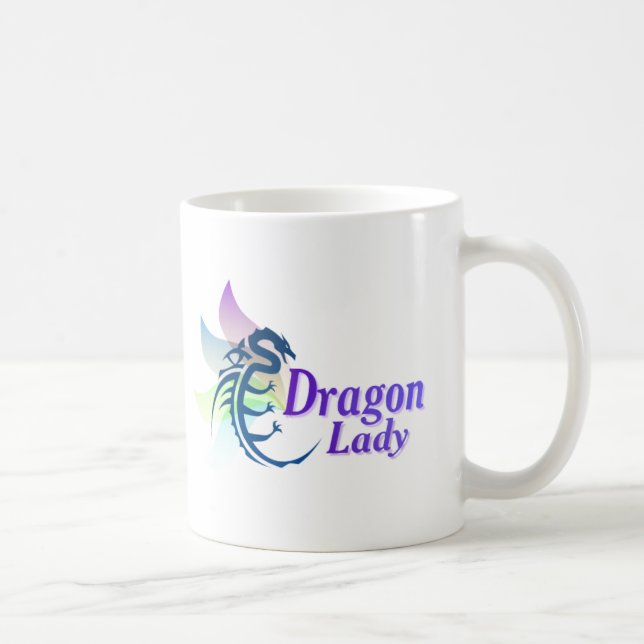 Taza De Café Señora del dragón (Derecha)