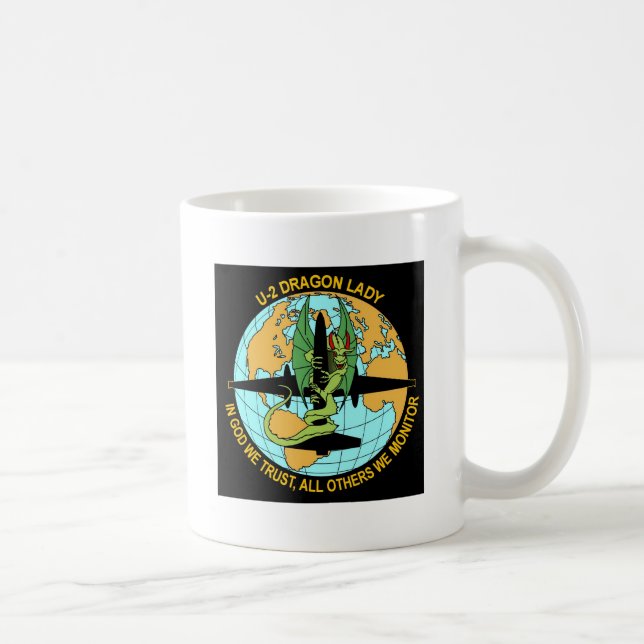 Taza De Café Señora del dragón U-2 (Derecha)