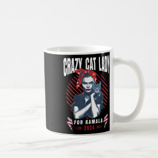 Taza De Café Señora Del Gato De Kamala, Gato Infantil De Kamala
