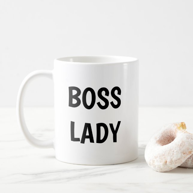 Taza De Café Señora del Jefe (Con donut)