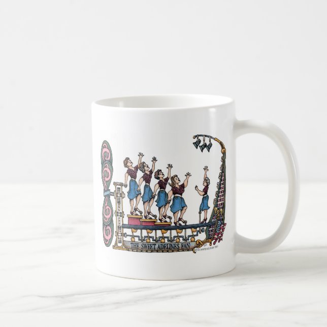 Taza De Café Señora dulce Singers (Derecha)