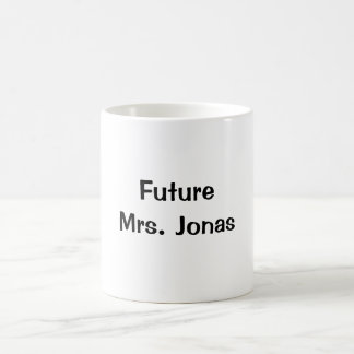 Taza De Café Señora futura Jonas